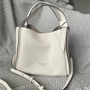 Kate Spade Knott Medium Crossbody Tote Cream